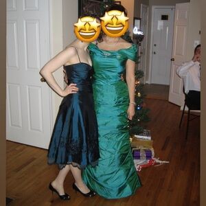 Nina Raymor Emerald Green Gown